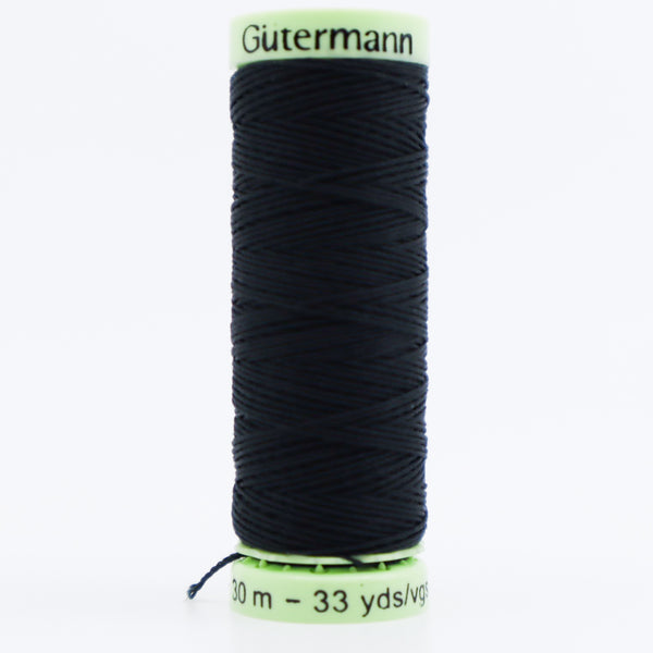 Gütermann Top Stitching Thread - Black #000